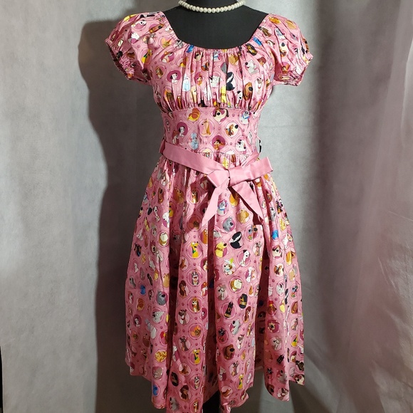 Dress Shop Disney Dooney & Burke Pink Dog Dress - Picture 2 of 8